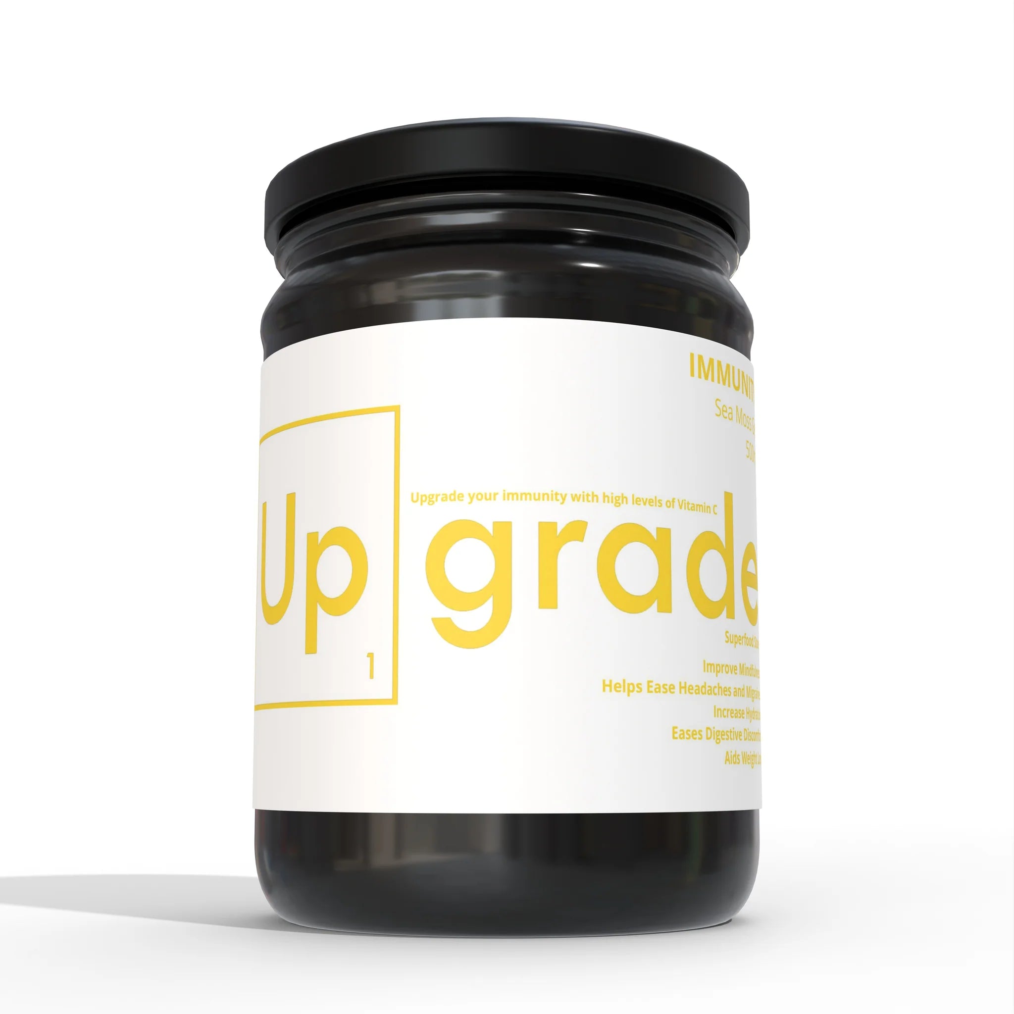 Immunity - Cold Pressed Lemon & Ginger Infused Seamoss Gel